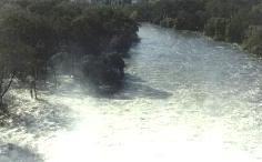 Murray River in flood below Hume Dam