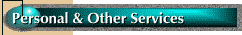 Personal and Other Services
